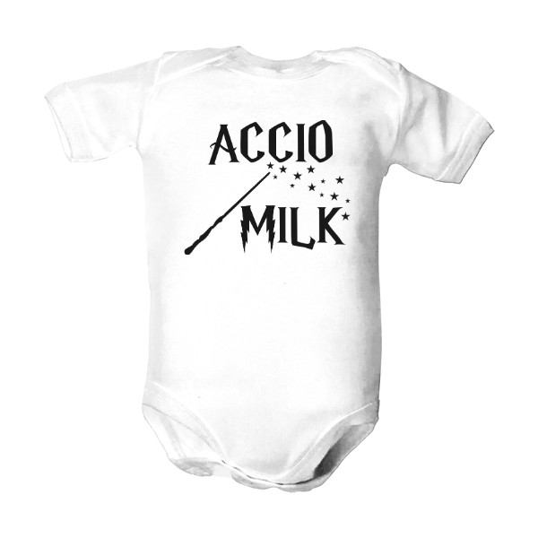 Dětské body  s potiskem Accio Milk