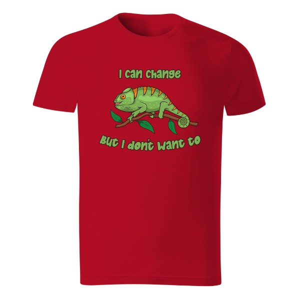 Tričko s potiskem I can change