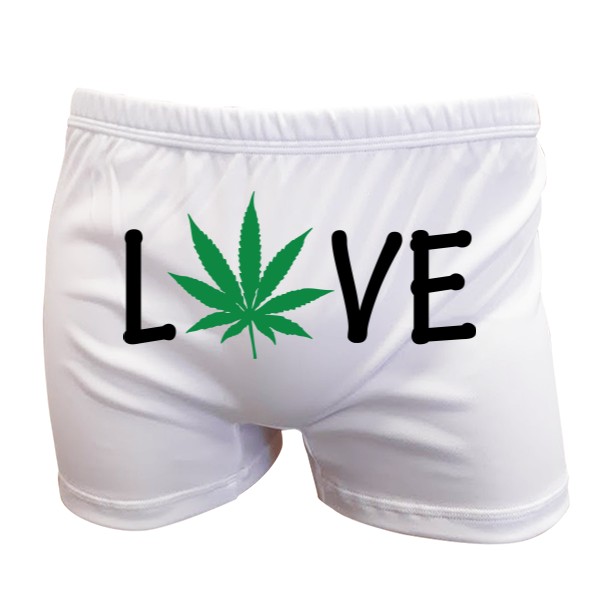 Trenýrky s potiskem Boxerky Love